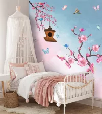 Foto Mural Infantil flor de cerejeira 3563-8649