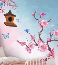 Foto Mural Infantil flor de cerejeira 3563-8650